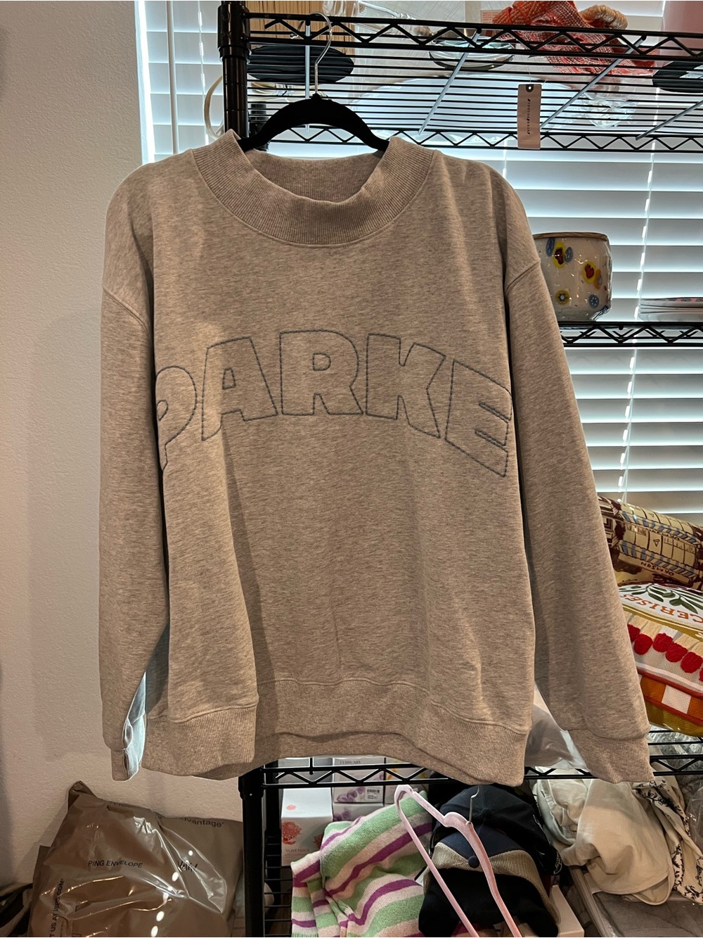 Parke & Target Collab Pullover, LARGE NWT - Picture 4 of 5
